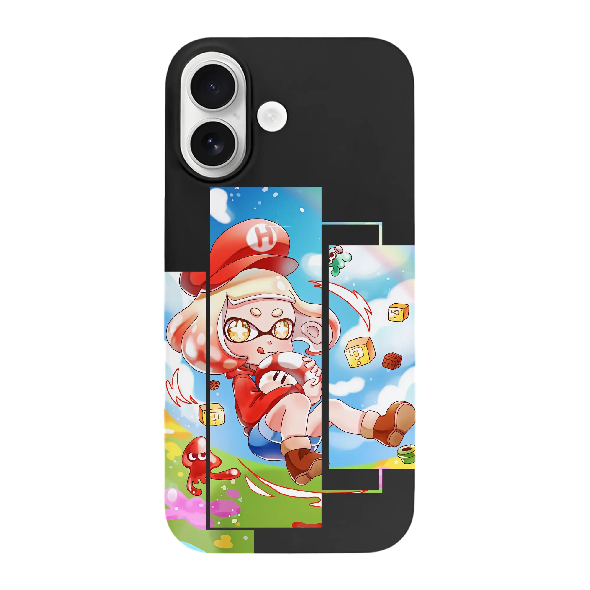 スプラトゥーン グッズ,ヒメ - iPhone 17 シリーズ シリコンケース 薄型 耐衝撃 指紋防止 ソフトタッチカバー 精密フィット 傷防止 保護ケース iPhone 17/17 Air/17 Pro/17 Pro Max 対応